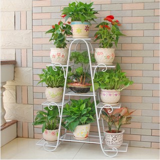 Kệ sắt 6 tầng để chậu hoa ban công