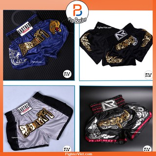 Quần muay thái another boxer chất liệu satin cao cấp muay thai short sang trọng 2021