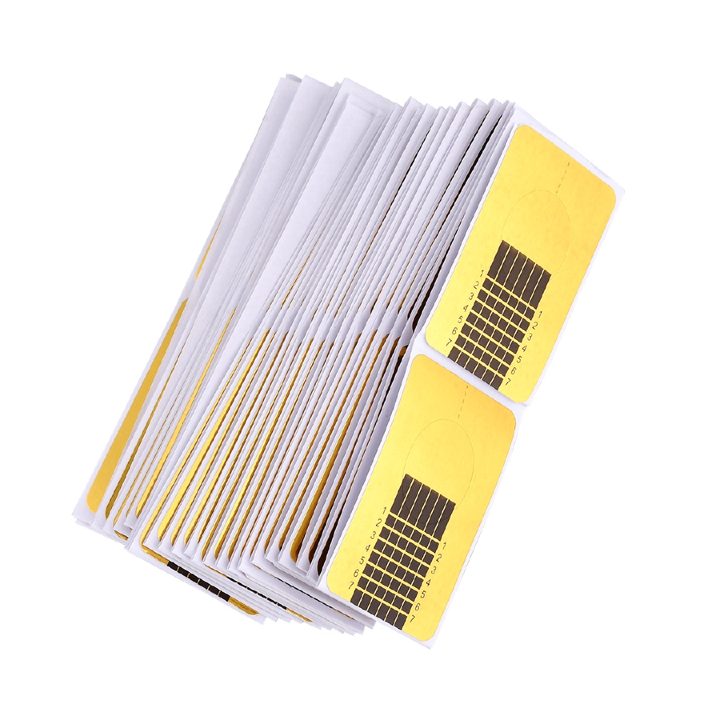 Bộ 100 Miếng Hỗ Trợ Định Hình Móng Tay Chuyên Nghiệp