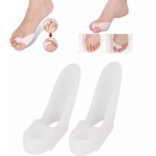 Miếng silicon chăm sóc ngón chân cái và ngón trỏ bảo vệ ngón chân ko bị nghiên vẹo hay lồi xương giúp chân êm hơn