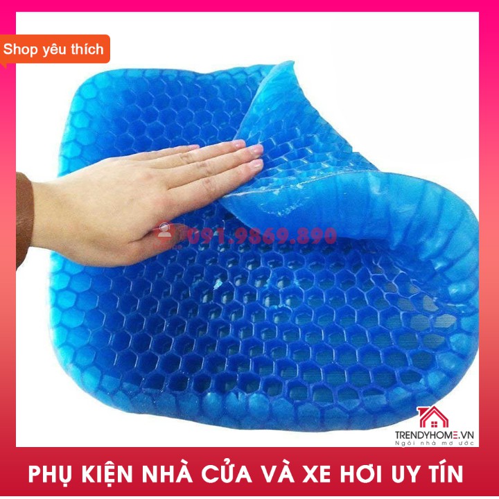 📍 Đệm Silicone tấm lót ghế thoáng khí bảo vệ cột sống chất liệu mềm mại thân thiện