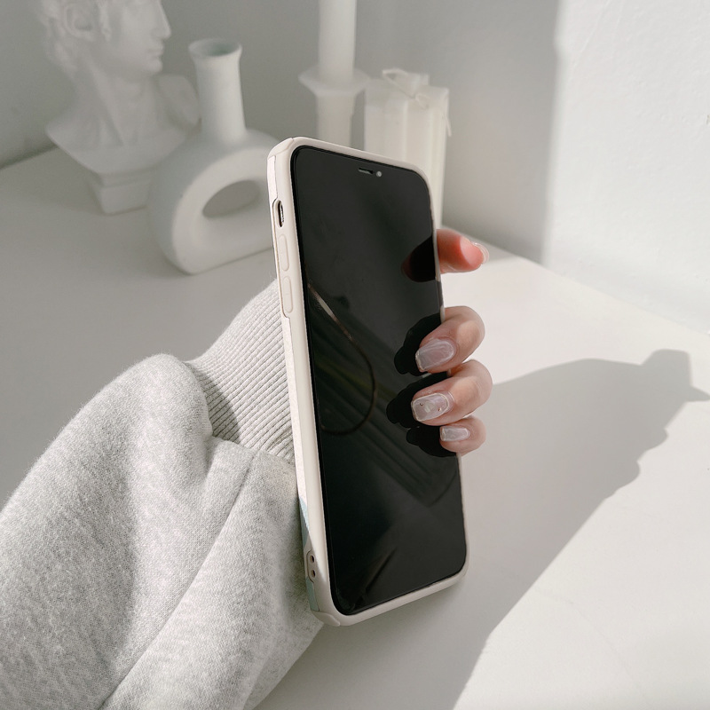 ốp iphone 11 Ốp điện thoại silicon phối da họa tiết bò sữa cho iPhone 11 Pro Max X Xr Xs Max 7 8 Plus Se 2020 12 pro max 12 mini