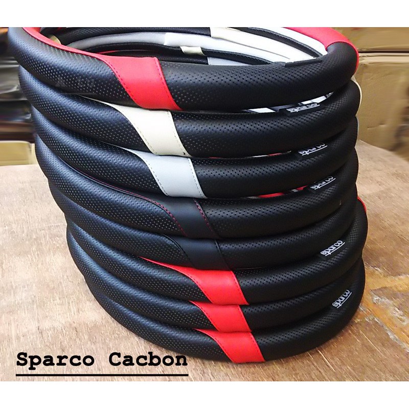 Bọc Vô Lăng, Bọc Tay Lá Sparco Carbon cao cấp cho ô tô - Carbon cao cấp