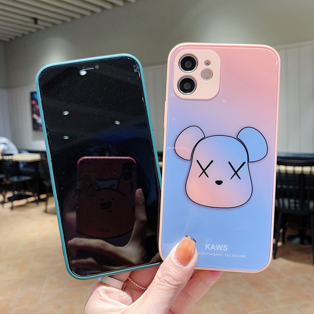 Ốp điện thoại họa tiết gấu KAWS cho Iphone 12 Pro Max 11 Pro Max Xs Max Xr X 7 8 Plus | BigBuy360 - bigbuy360.vn
