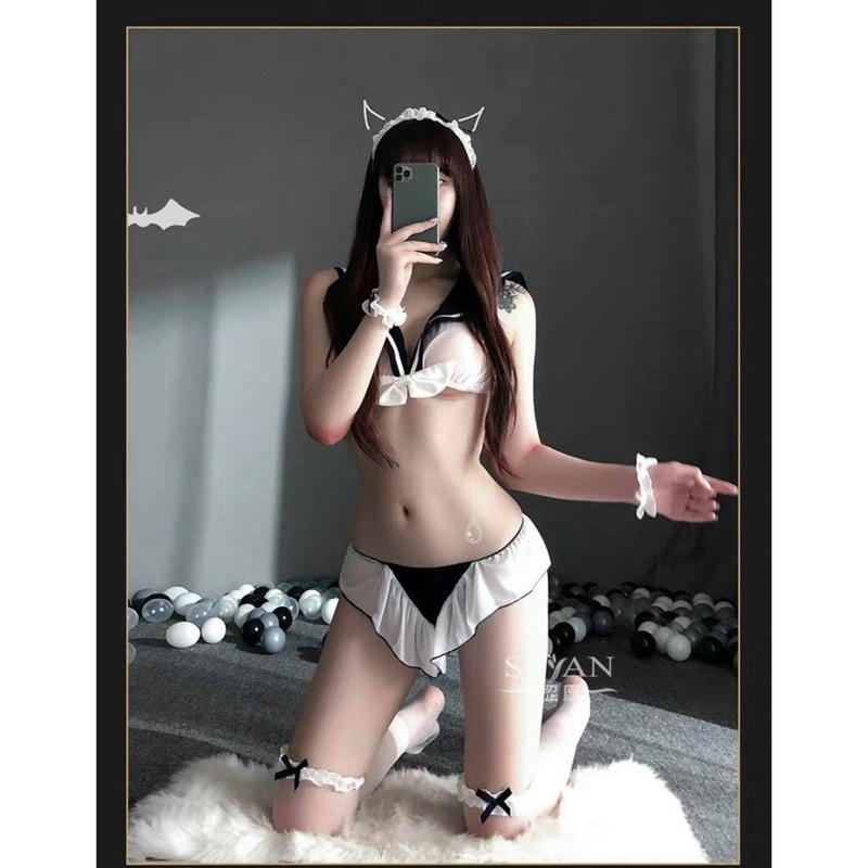 [SẴN] Cosplay Đồng Phục Thủy Thủ Hở Lưng Ngọt Ngào đầy Cám Dỗ MS503 [CWEAR.SEXY_ĐỒ NGỦ & NỘI Y CAO CẤP] | BigBuy360 - bigbuy360.vn