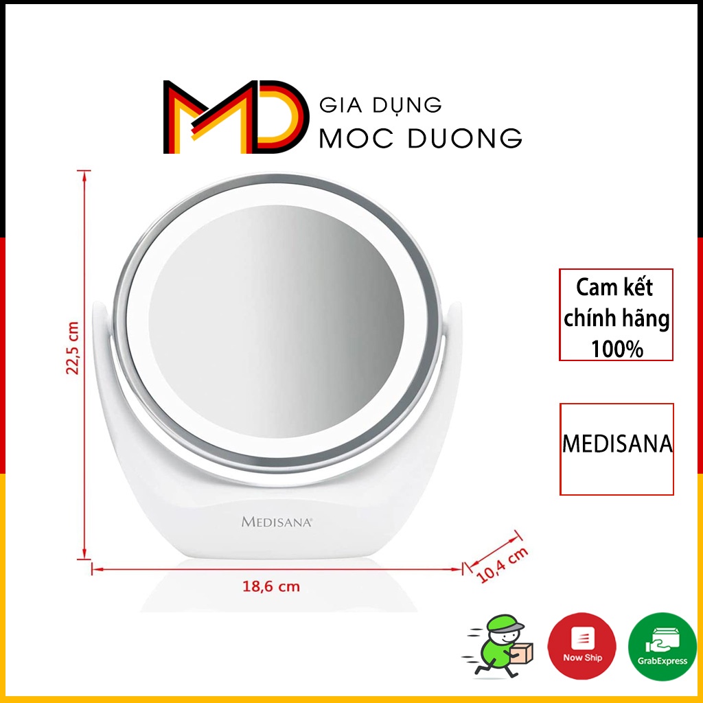 Gương MEDISANA 88554 CM 835 [HÀNG NHẬP ĐỨC]