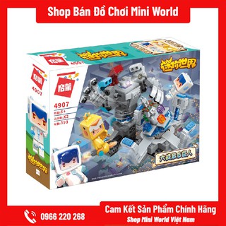 Lego Mini World Chiến Đấu Với Boss Tượng Cổ [Mã Lego 4907, 393 Chi Tiết]