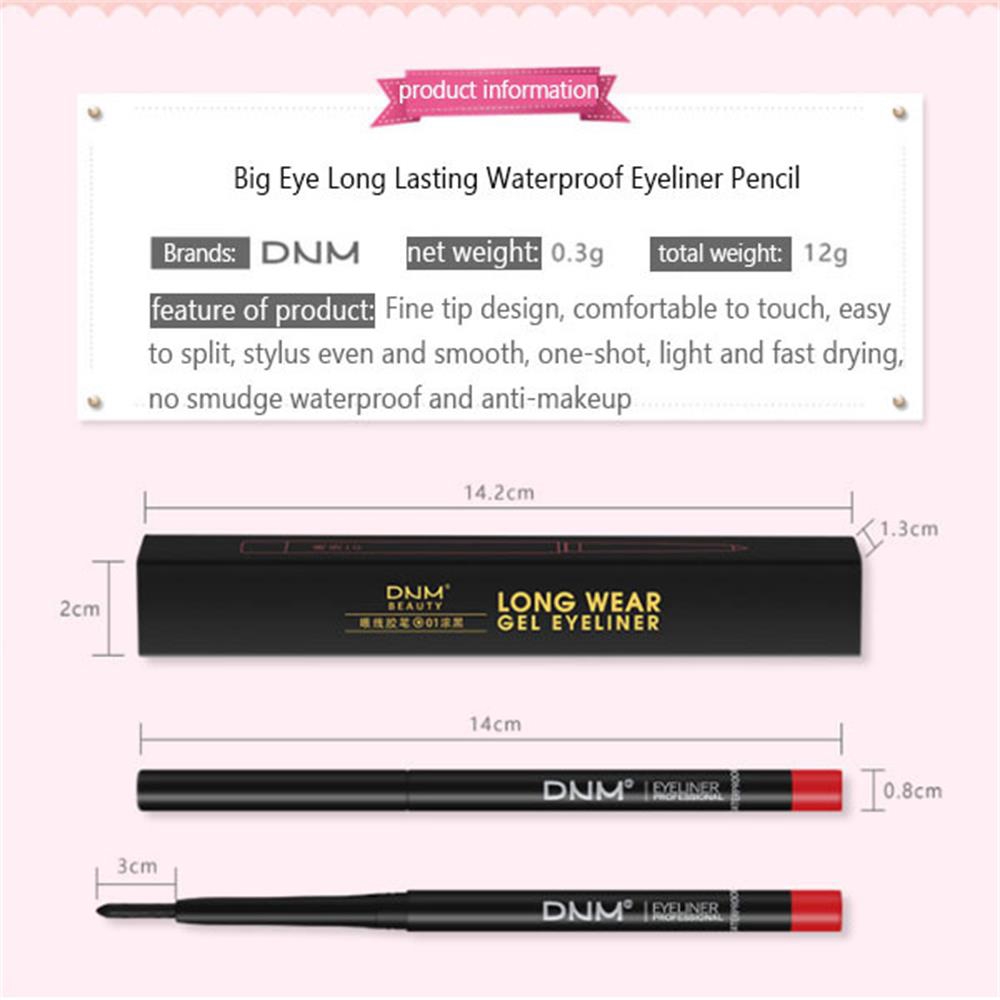 Chì kẻ mắt mềm mịn lâu trôi không thấm nước DNM