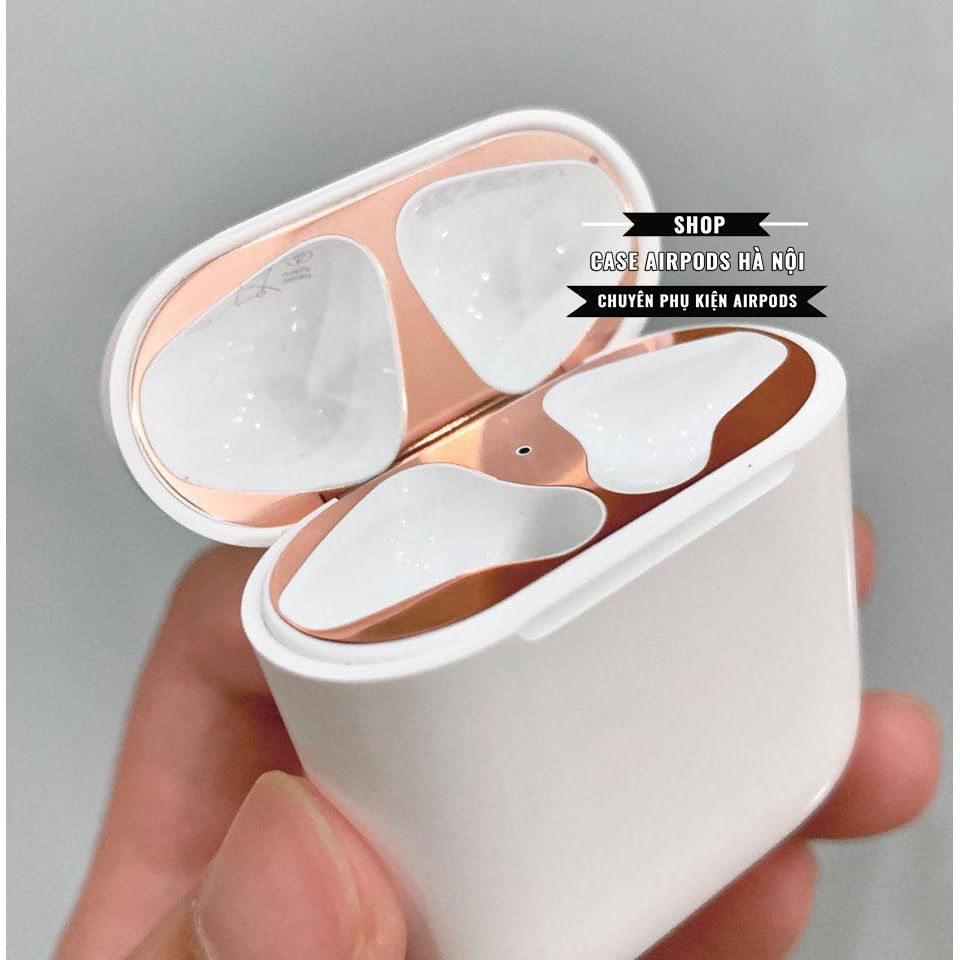 Film dán chống bẩn AirPods 1/2 39k, combo dán và bọc tai 55k