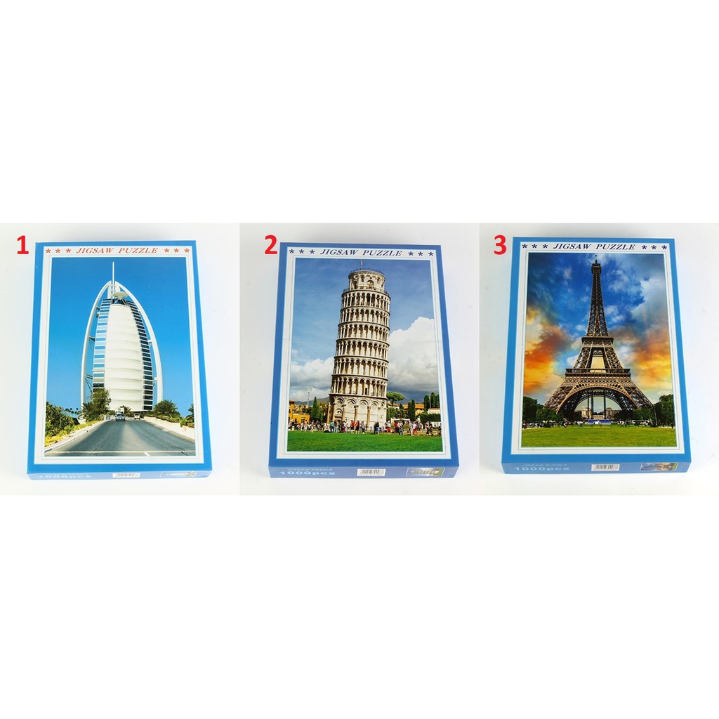 Tranh ghép Jigsaw Puzzle 1000 mảnh nhiều mẫu đẹp mắt