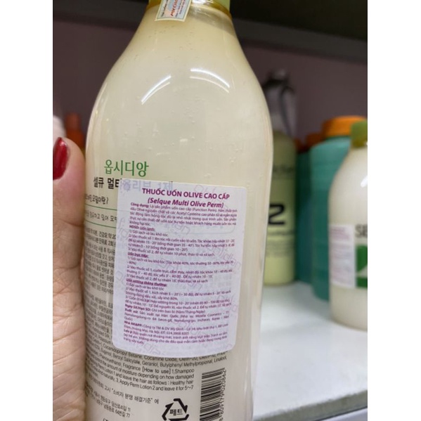 Thuốc uốn lạnh Olive Obsidian & 410ml