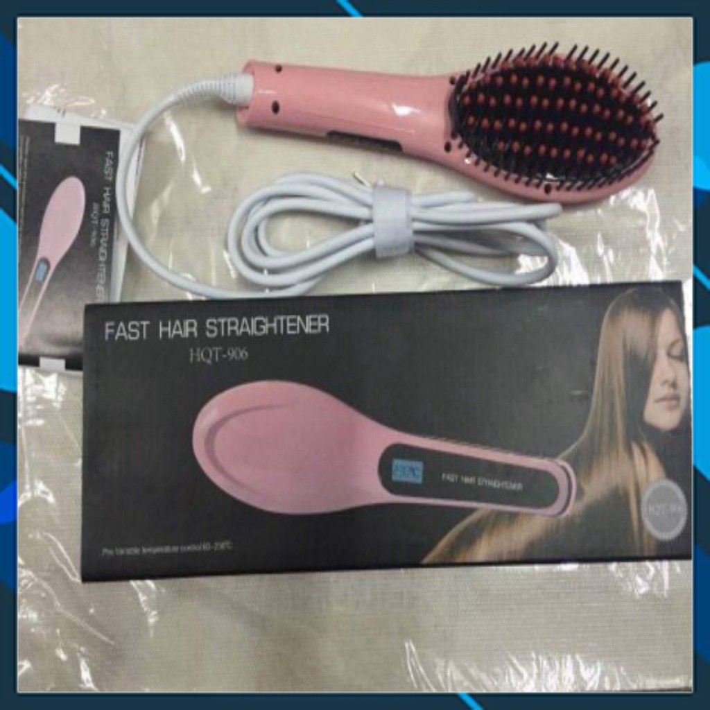 Lược điện duỗi tóc cực nhanh Fast Hair Straightener HQT - 906 cao cấp