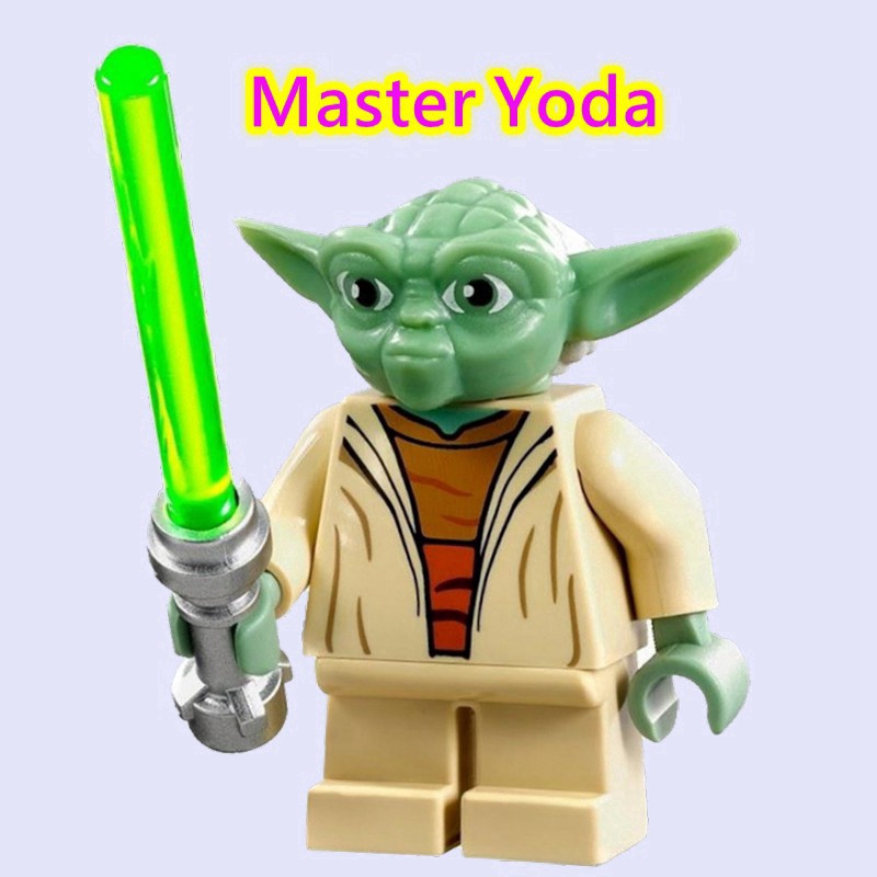 Mô Hình Đồ Chơi Nhân Vật Yoda Obi-Wan Kenobi Dooku Trong Starwars