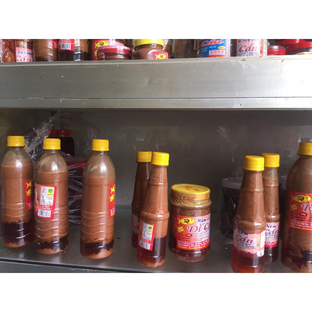 [Mã 267FMCGSALE giảm 8% đơn 500K] Mắm Nêm Mắm Nêm Dì Cẩn Đà Nẵng Chai 500gr | BigBuy360 - bigbuy360.vn