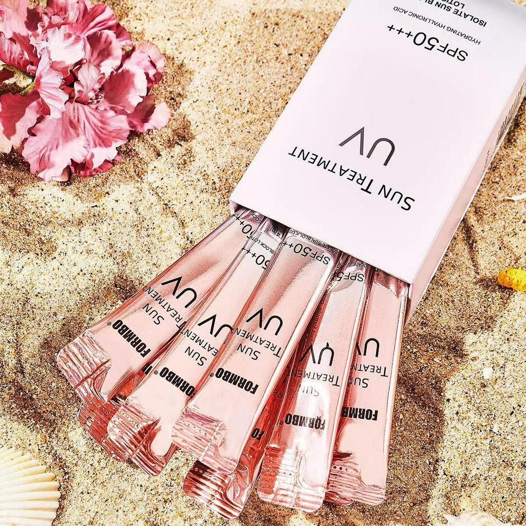 Kem Chống Nắng Dạng Gói TREATMENT UV SPF50+ Dưỡng Da Ẩm Kiềm Dầu Nâng Tông Gói 4ml