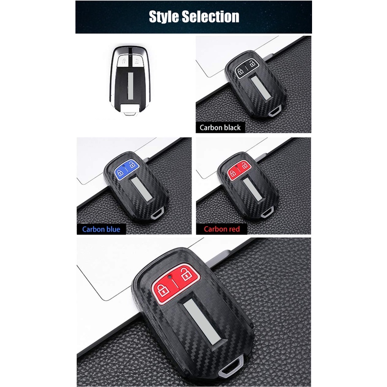Vỏ Nhựa ABS Cứng Bọc Chìa Khóa Điều Khiển Từ Xa Cho Xe Hơi Isuzu D-MAX MUX MU-X D-MAX DMAX