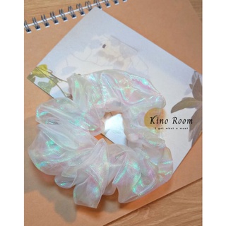 Scrunchie hologram - Cột Tóc Cá Tính ( Ảnh Thật)