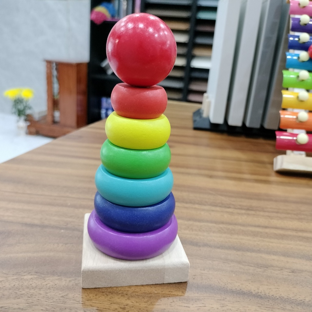Bộ Combo 6 Loại Đồ Chơi Gỗ Phát Triển Trí Tuệ Cho Bé, Đồ Chơi Giáo Dục Sớm, Giáo Cụ Montessori