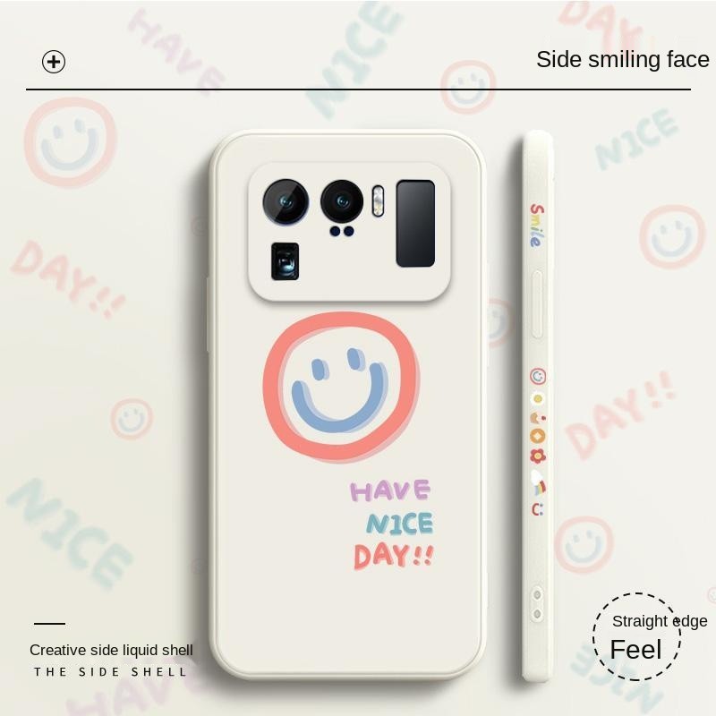 Ốp Lưng Silicon In Hình Mặt Cười Đáng Yêu Cho Xiaomi 11ultra | BigBuy360 - bigbuy360.vn