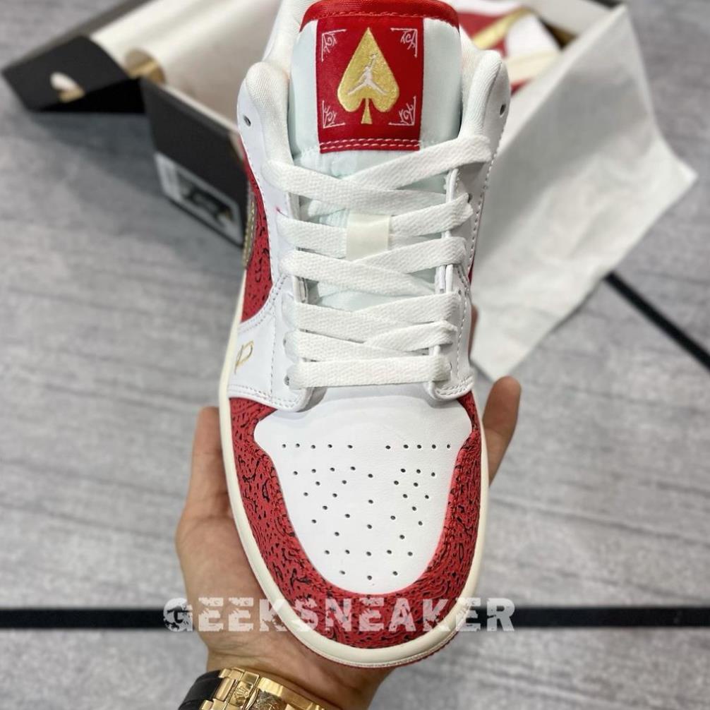 Giày Jordan  Low “Spades”-  Thần Bài xả- .