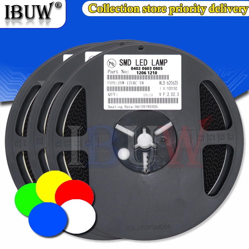 1 Đi Ốt Đèn LED 0402 0603 0805 1206 1210 smd