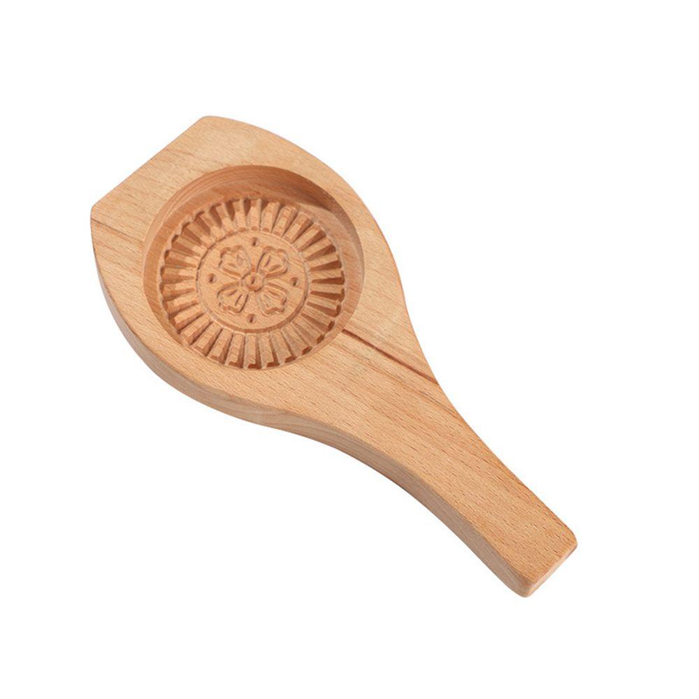 Khuôn Làm Bánh Trung Thu / Bánh Trung Thu Bằng Gỗ Hình Hoa / Cá Độc Đáo DIY
