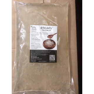 Thạch Trân châu trắng 3Q Bibi túi 200 gram