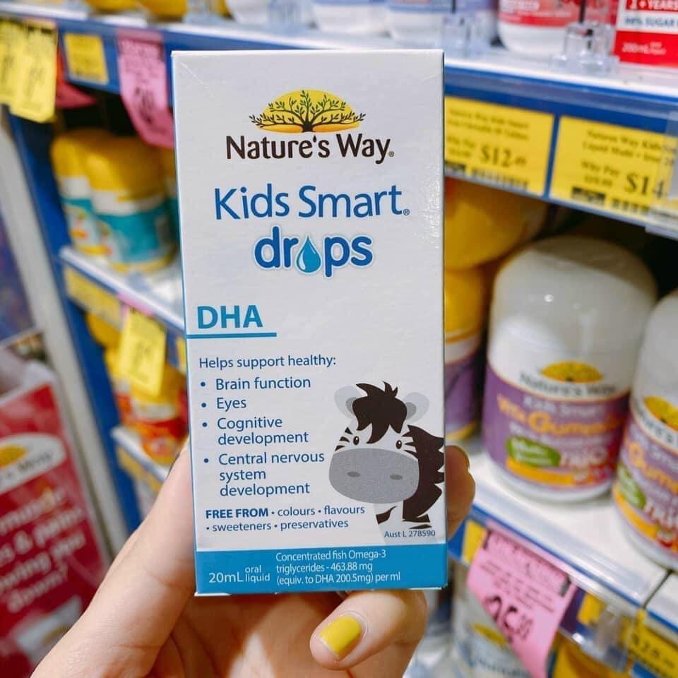 Nature's Way Kids Smart Drops DHA 20ML - DHA DROP DẠNG GIỌT