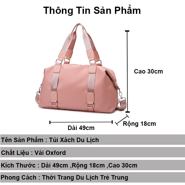 Túi xách du lịch nam nữ đa năng ZAJA thời trang thể thao phong cách đeo vai cao cấp