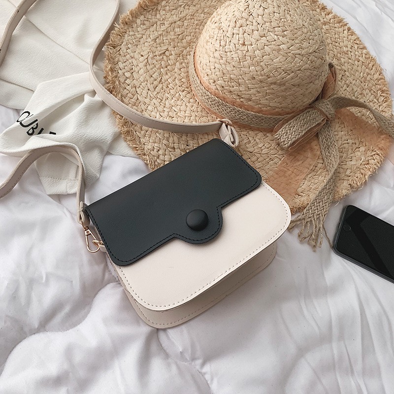 TÚI ĐEO CHÉO NỮ BẦU KHUY PHỐI MÀU TT 9 | BigBuy360 - bigbuy360.vn