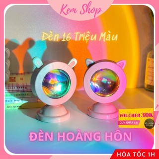Đèn Hoàng Hôn Sunset Lamp 16 Triệu Màu Mini Hot Tiktok - K92