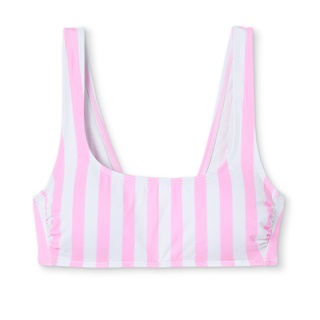 Bộ bơi bikini 2 mảnh Stripe Pink