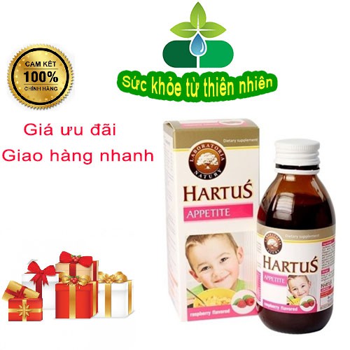 Hartus Appetite -Tăng Cường Hấp Thu,Cải Thiện Chứng Biếng Ăn Của Trẻ Nhỏ