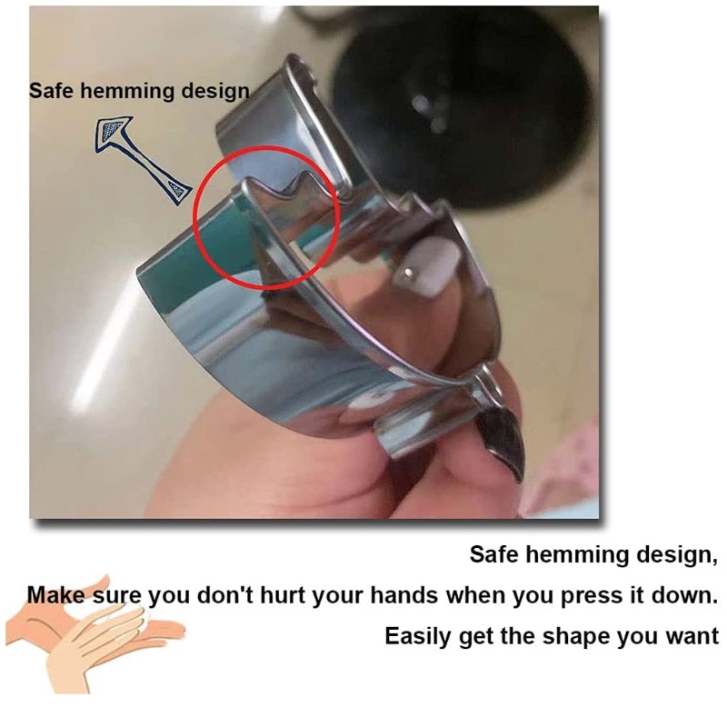 Bộ 4 Khuôn Làm Bánh Quy / Kẹo Ngọt / Bánh Quy Bằng Thiếc Tiện Dụng Cho Gia Đình