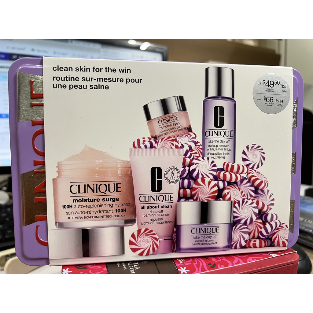 Set dưỡng da 5 món Clinique Clean Skin For The Win