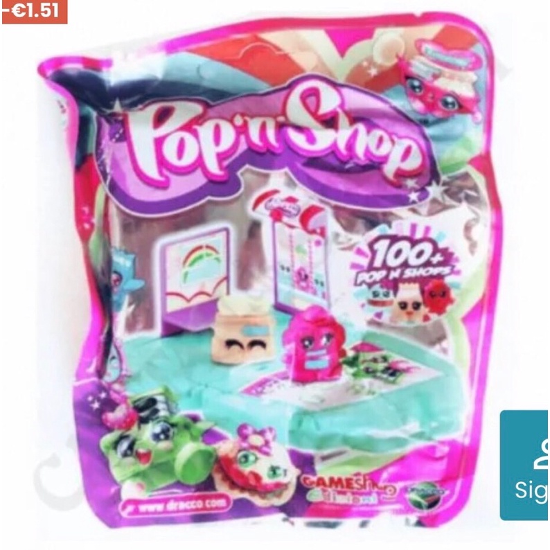 Túi đồ chơi Pop'nShop siêu yêu(1 túi)