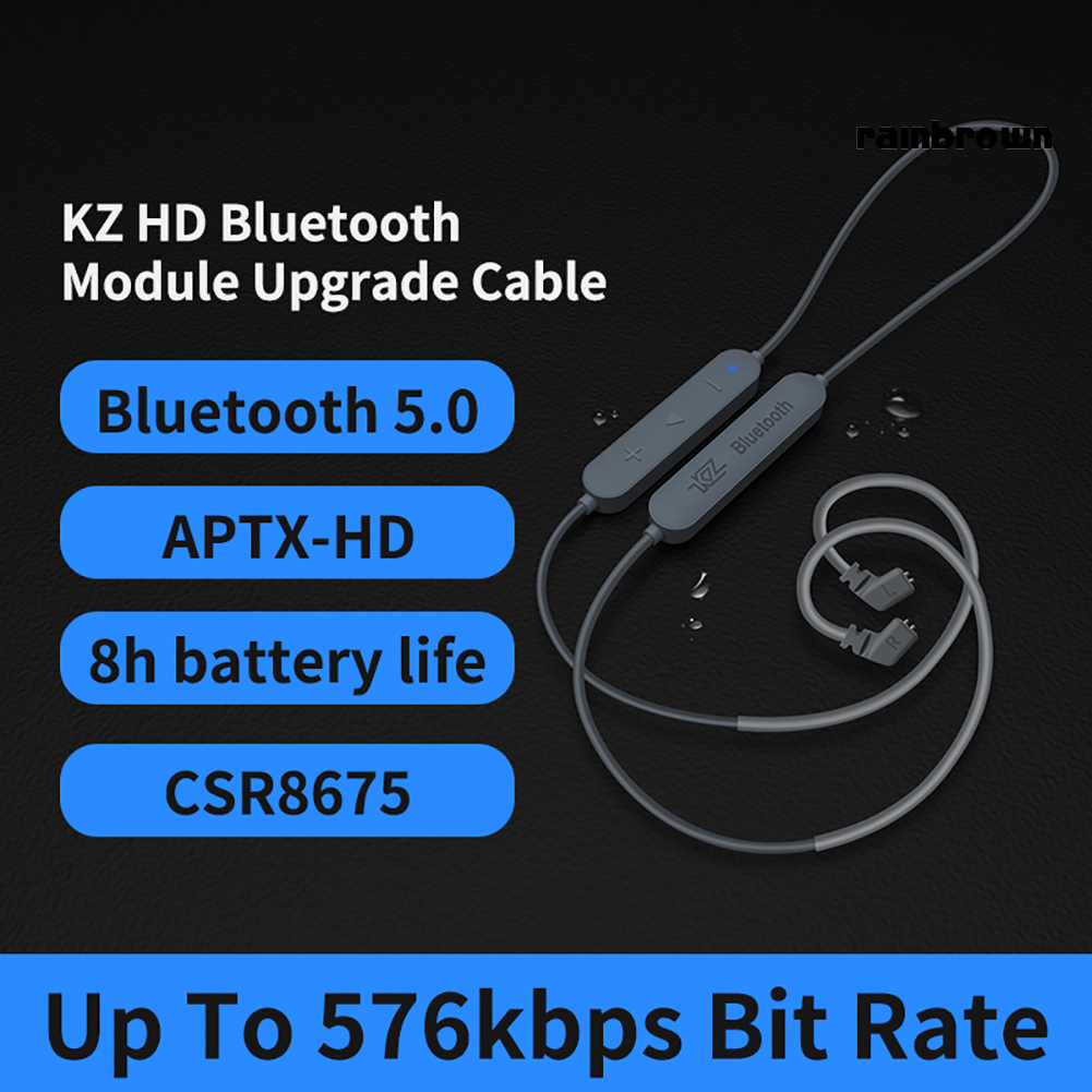 Dây Cáp Tai Nghe Bluetooth 5.0 0.75mm B / C Pin Cho Zst / Zs10 Zsn / Zsnpro / Zs10Pro