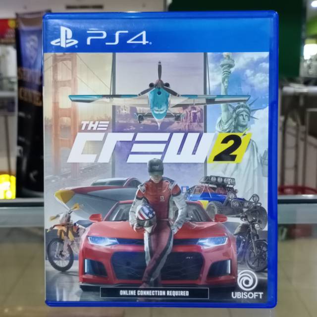 Đĩa Cd Bluray Ps4 The Crew 2 Ii... Cho Máy Chơi Game Playstation4 Crew2