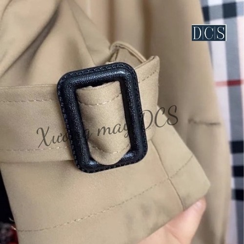 Áo Măng Tô Dáng Dài Áo Khoác Măng Tô Nữ 2 Lớp Kèm Đai Dày Dặn Xưởng May DCS Mã 589