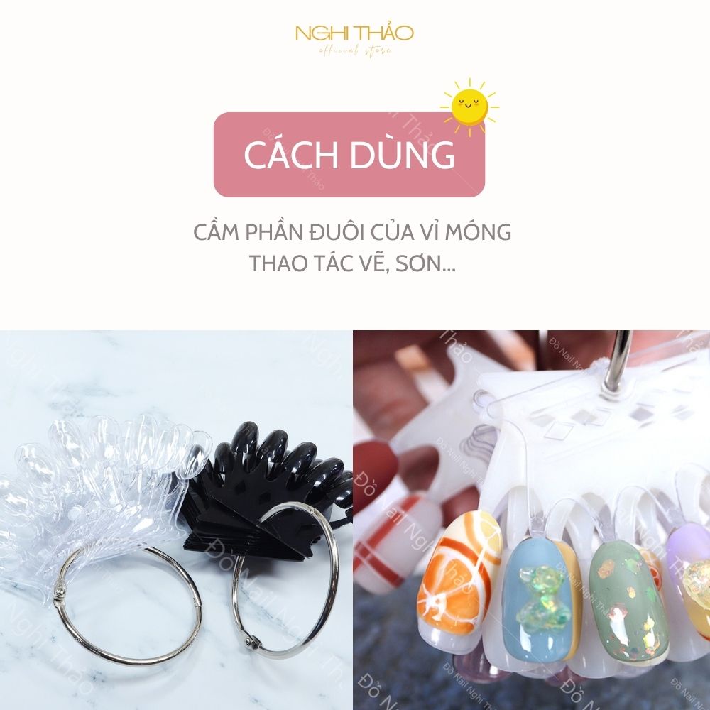 Móng mẫu vương miện tập vẽ NGHI THẢO