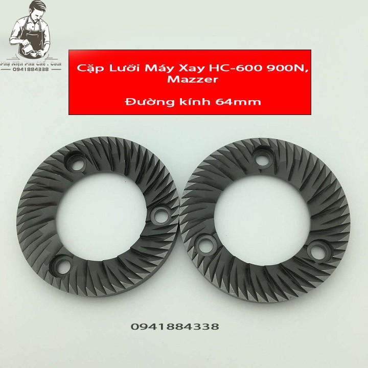 Đĩa Nghiền Máy Xay Cà Phê HC600 900N Đường Kính 64