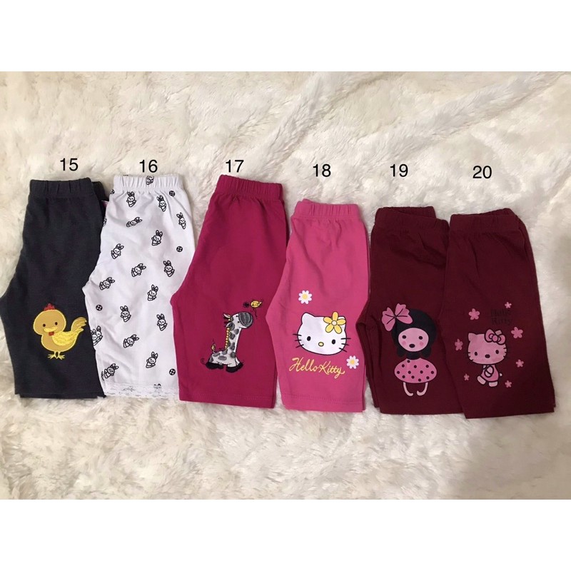 Quần legging lửng cho bé gái (8-25kg)