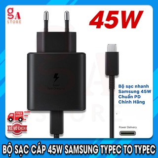 Sạc nhanh 45w samsung Note10/ Note10 plus,superfastcharge-Hàng Chính Hãng - Bảo hành 6 Tháng