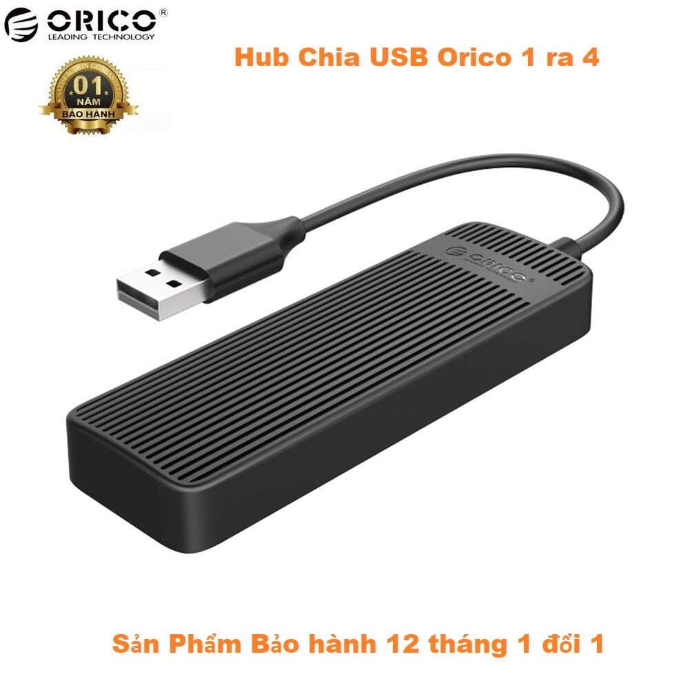 Hub chia USB Orico 4 Cổng FL02 Chính Hãng