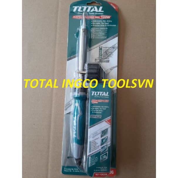 100W MỎ HÀN CHÌ TOTAL- TET10006