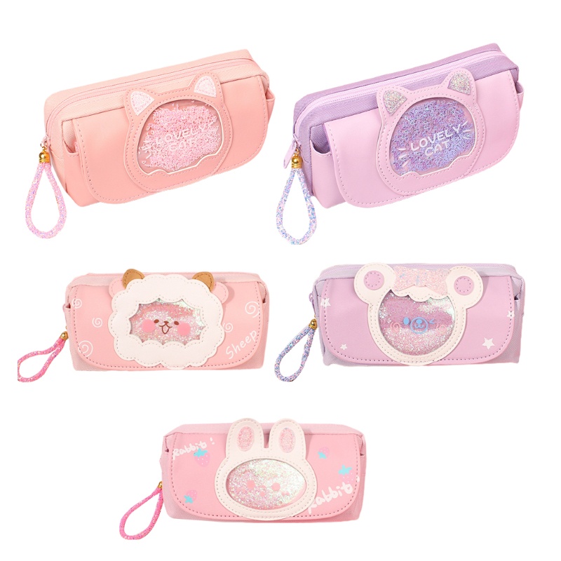 Túi Đựng Bút Hình Mèo Dễ Thương Dành Cho Bạn Gái