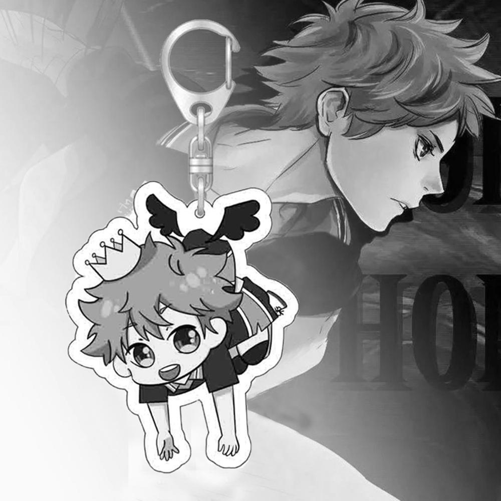 Taylor1 Haikyuu!! Móc Khóa Hoạt Hình Yu Nishinoya Men Hinata Shoyo Kozume Kenma