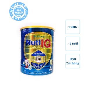 Sữa bột nuti iq gold step 4 1,5 kg