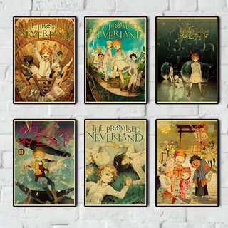 Poster Phim Hoạt Hình The Promised Neverland Yakusoku No Neverland Norman