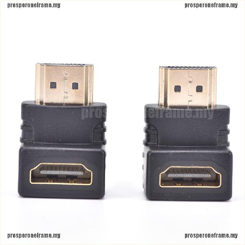 Bộ 2 Đầu Nối Hdmi Góc 90 Độ Chuyên Dụng